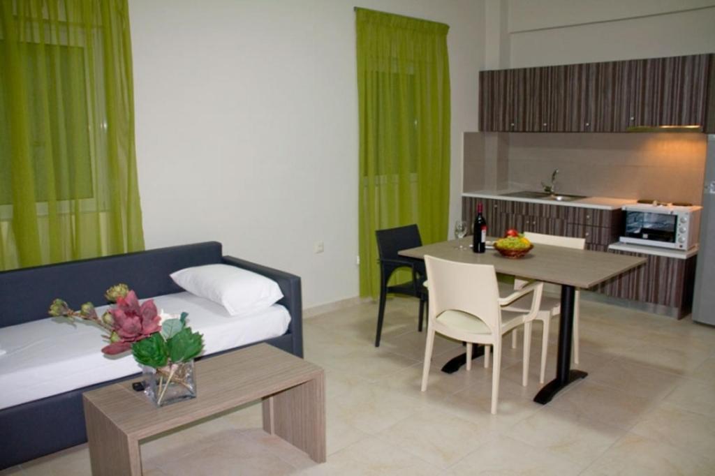 Fournia Village Kastro-Kyllini Rom bilde