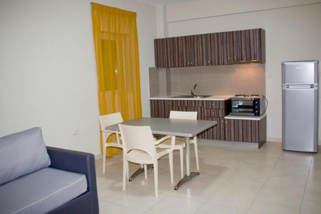 Fournia Village Kastro-Kyllini Rom bilde
