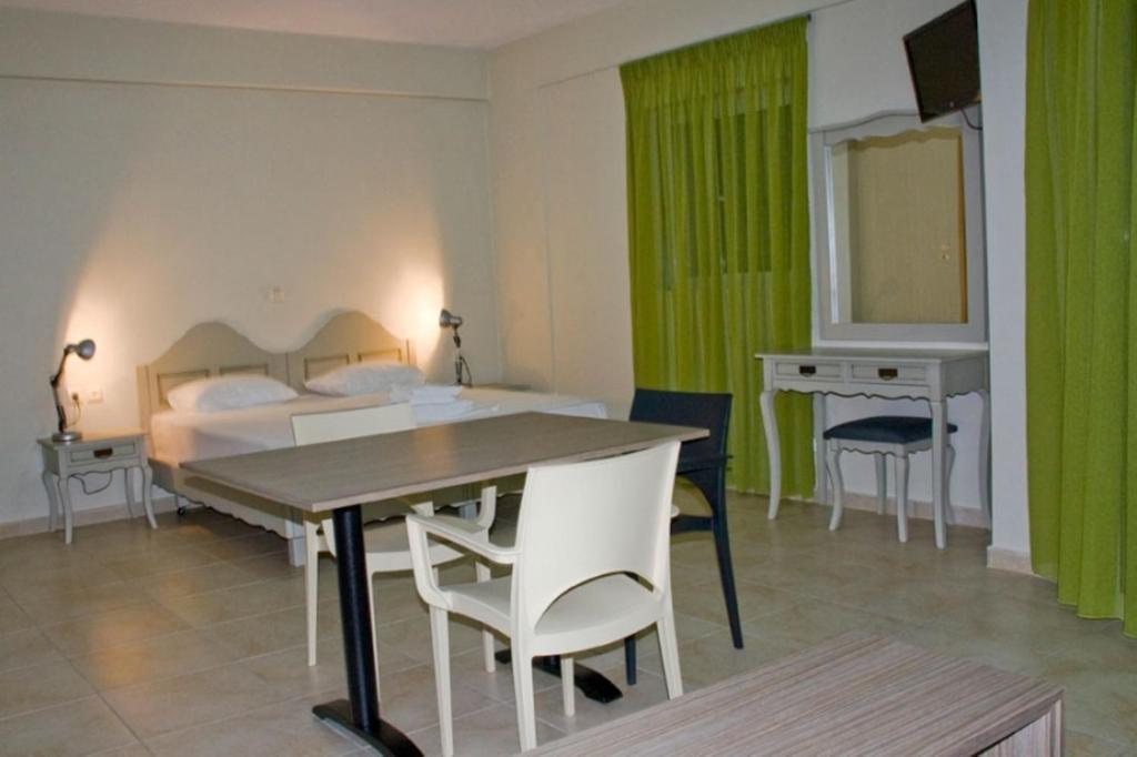 Fournia Village Kastro-Kyllini Rom bilde